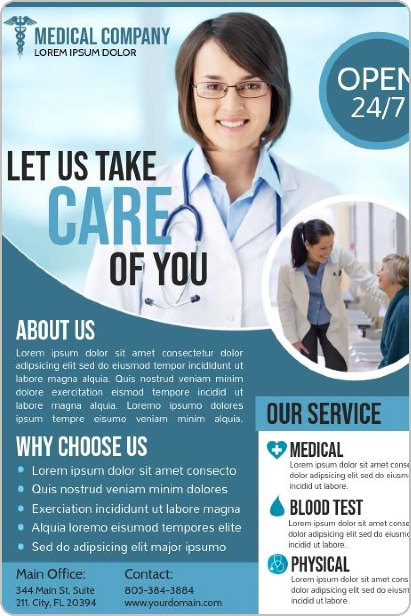 Another clinic's ad