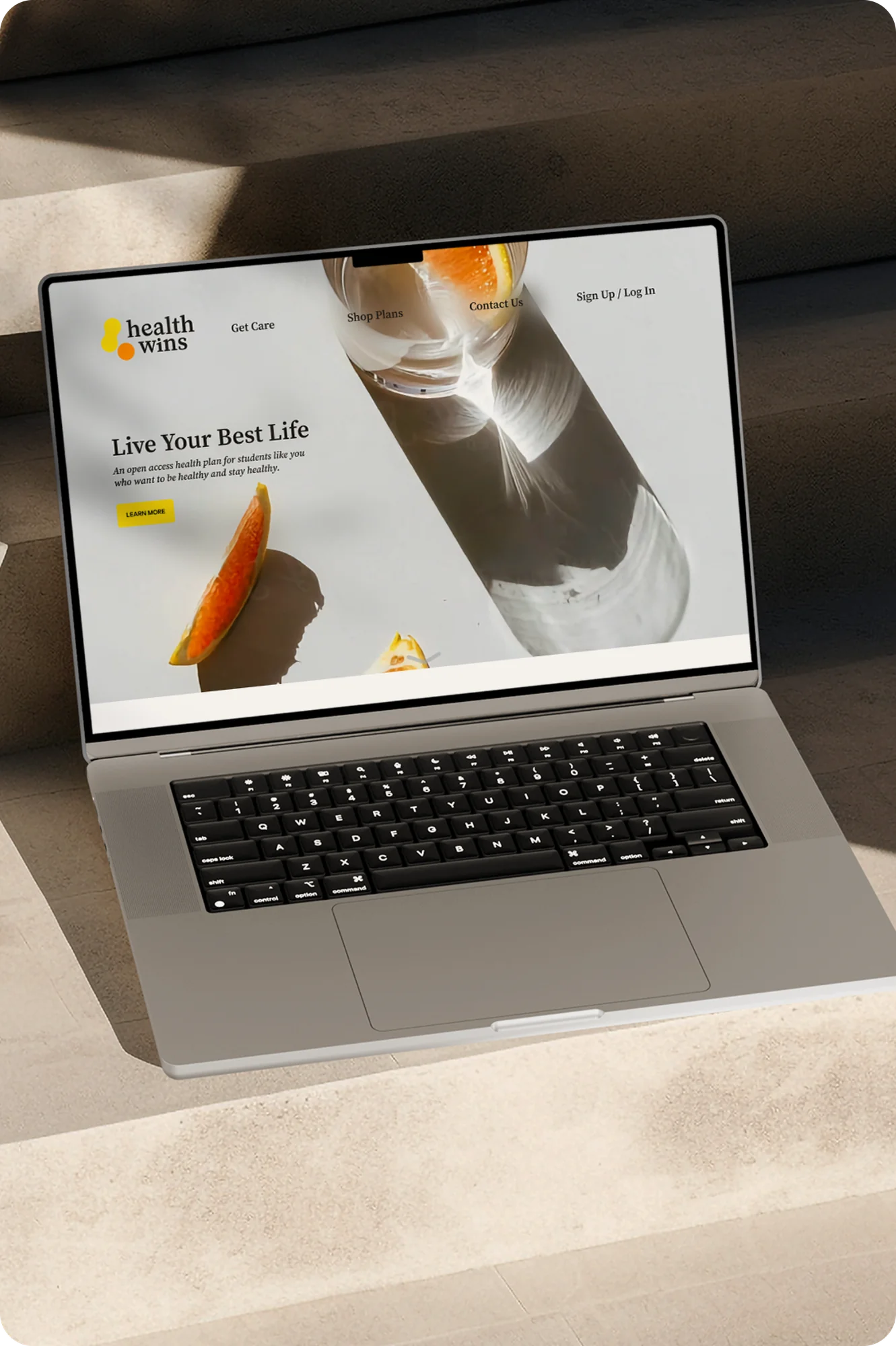 Health Wins product mockup