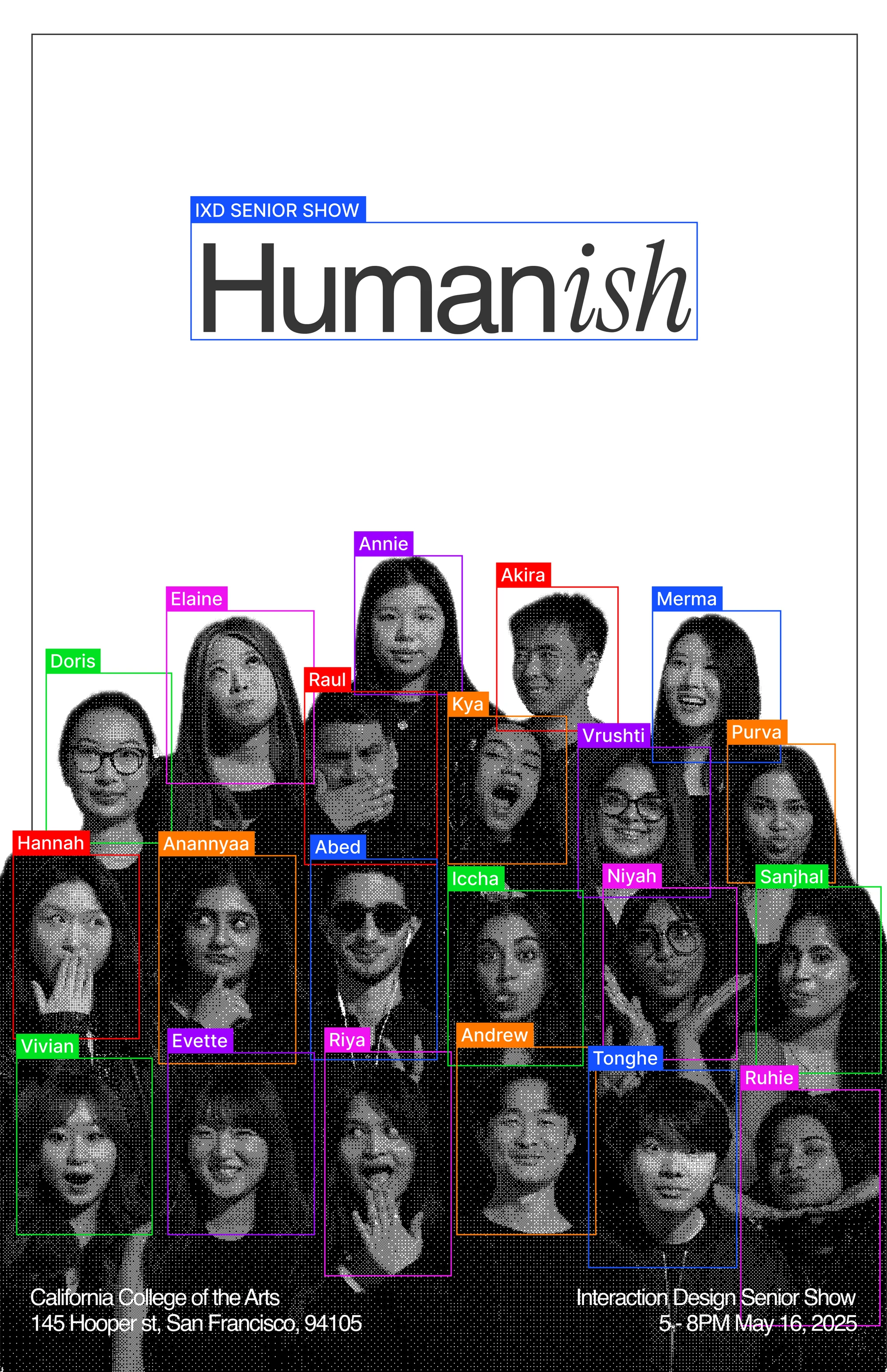 The final Humanish poster