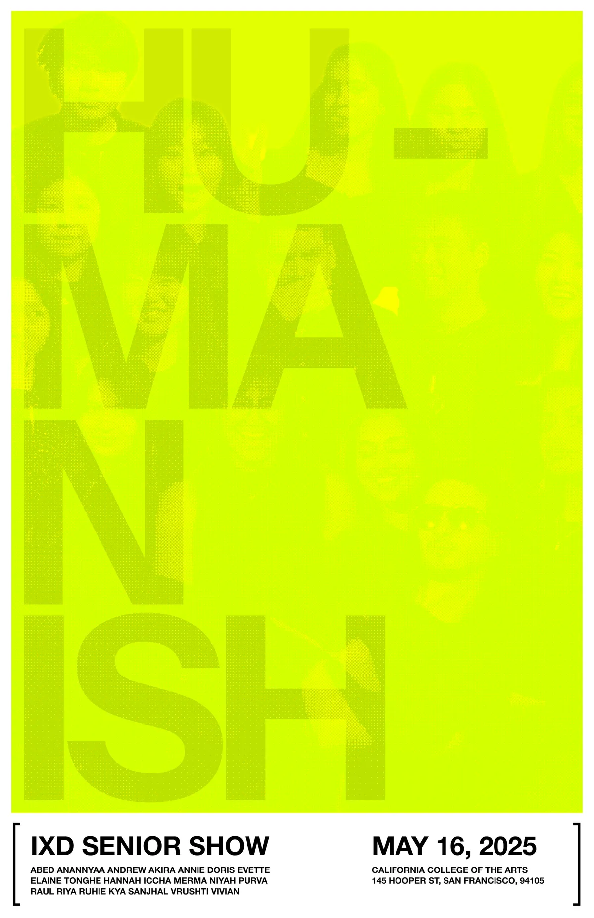 Exploration: stacked HU-MA-N-ISH in lime