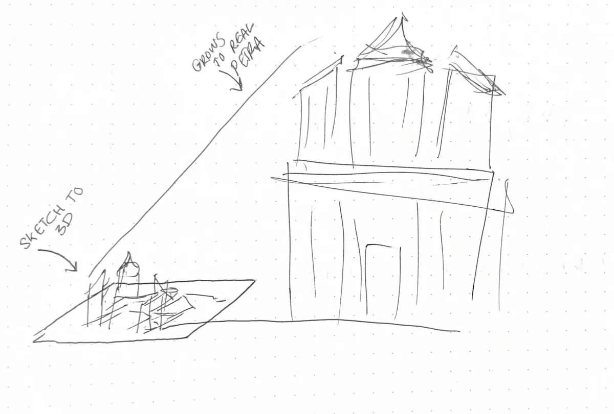 Petra concept sketch