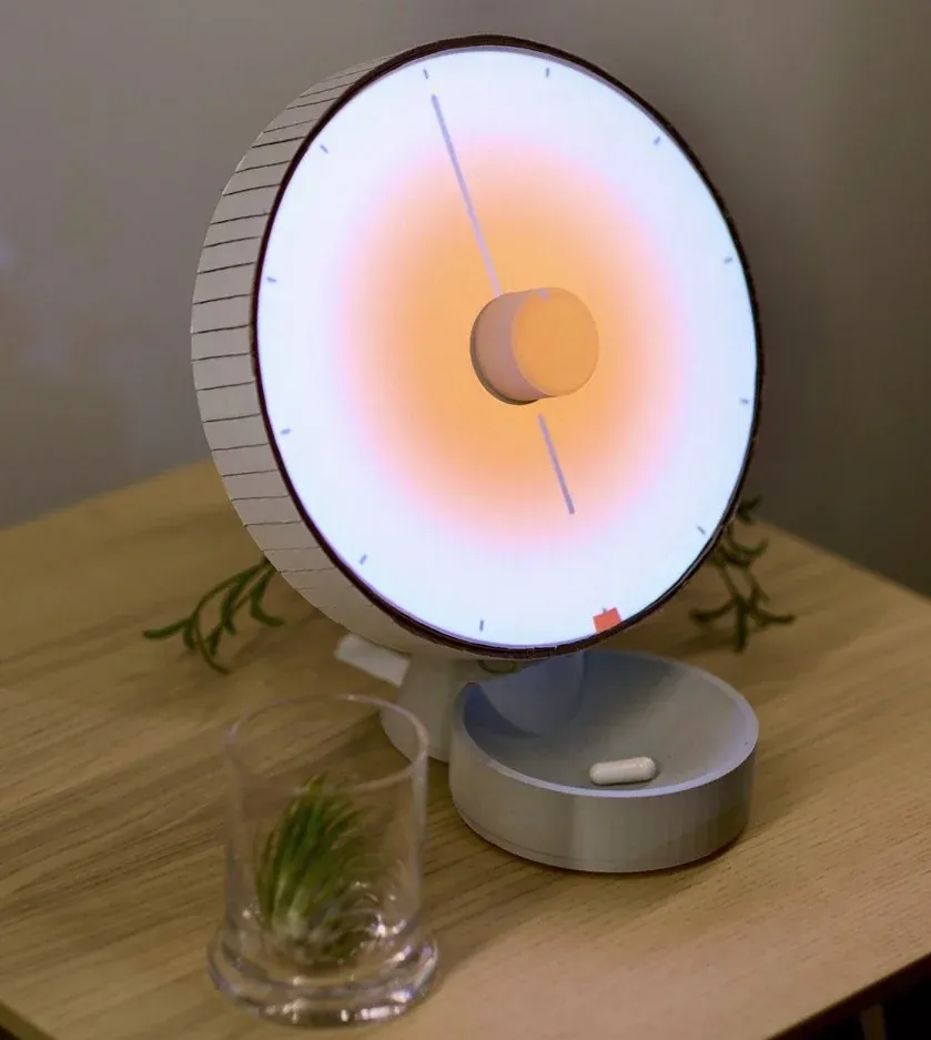 Pill Keeper glowing orange