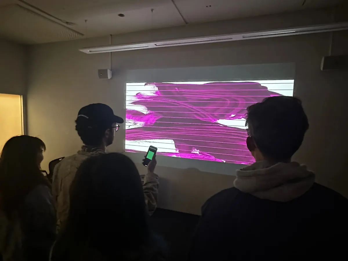 People trying Sound Spectrum together